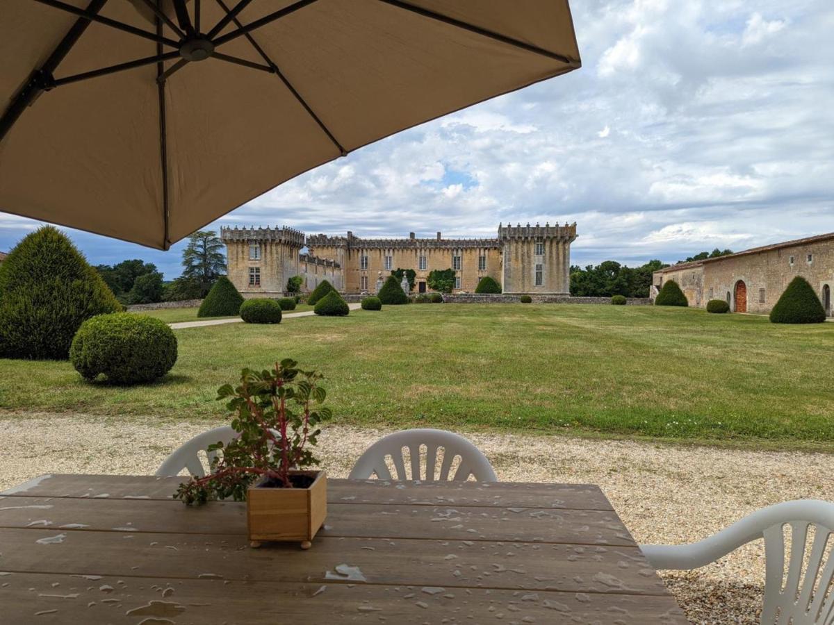 Gite Charmant Au Coeur D'Un Chateau Historique Avec Parc, Proche De Cognac, Ideal Famille Et Nature - Fr-1-653-167 Cherves-de-Cognac Exterior foto