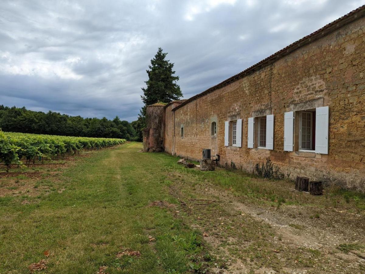 Gite Charmant Au Coeur D'Un Chateau Historique Avec Parc, Proche De Cognac, Ideal Famille Et Nature - Fr-1-653-167 Cherves-de-Cognac Exterior foto